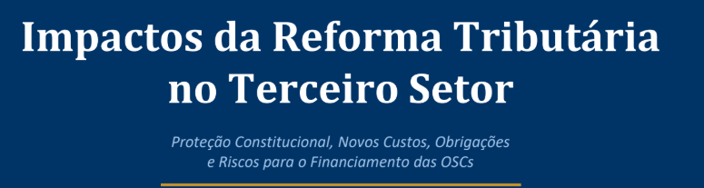 Reforma Tributária e Terceiro Setor